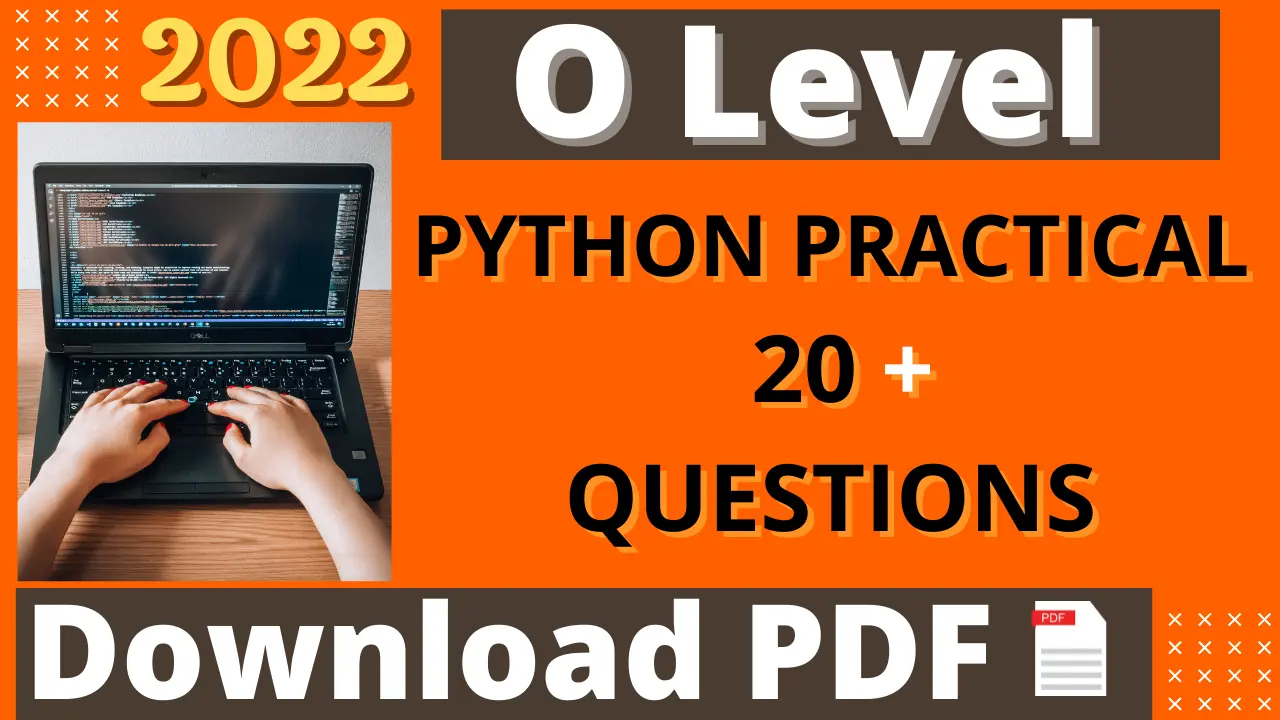 O-Level-Python-Practical-Questions